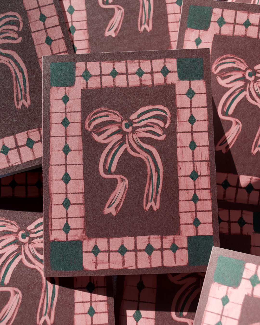 Bow Greeting Card