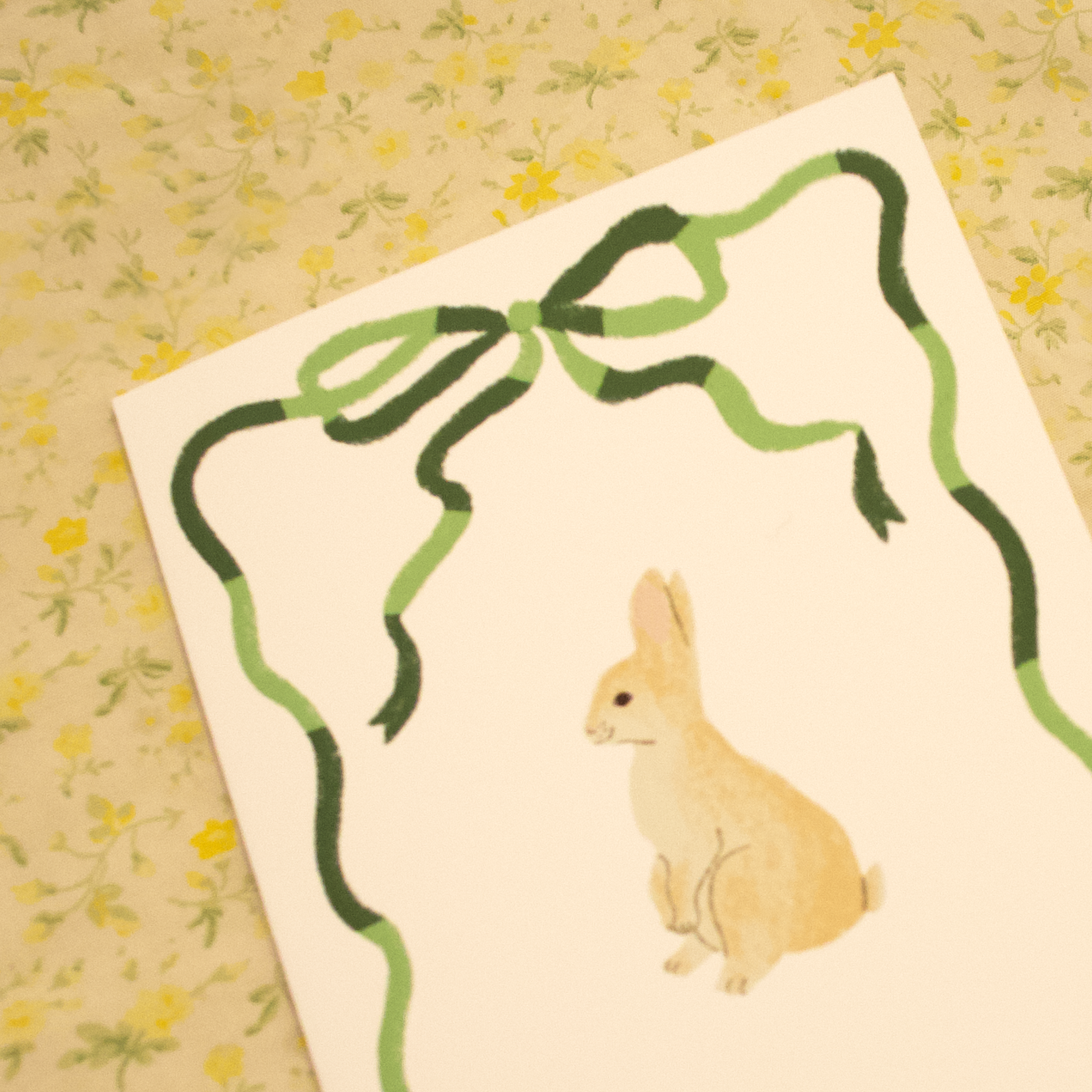 Easter Bunny Greeting Card