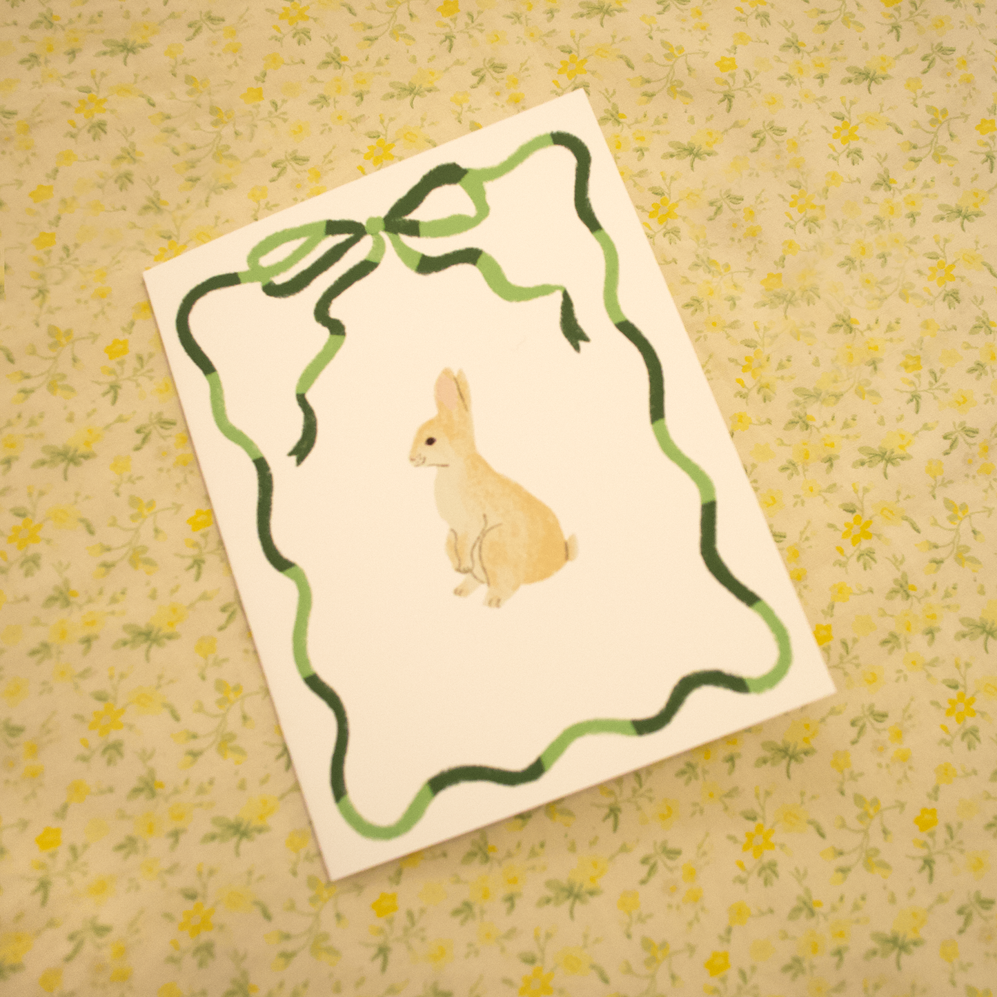 Easter Bunny Greeting Card