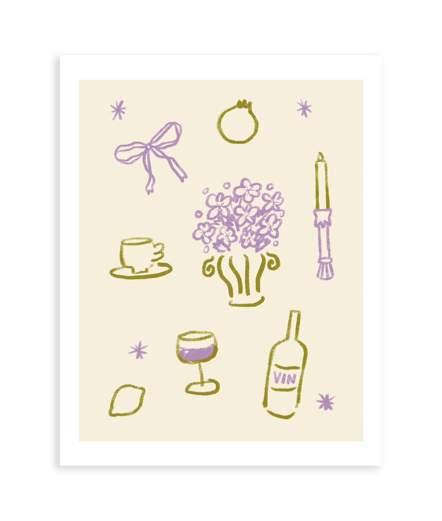Dinner Party Art Print