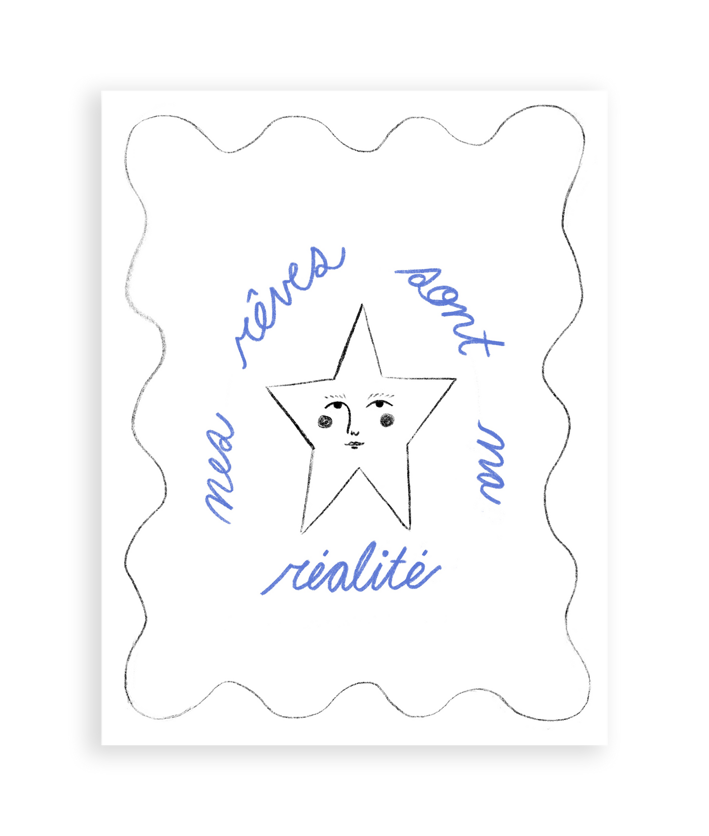 Dreamy Star Art Print