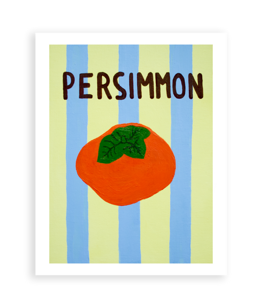 Persimmon Art Print
