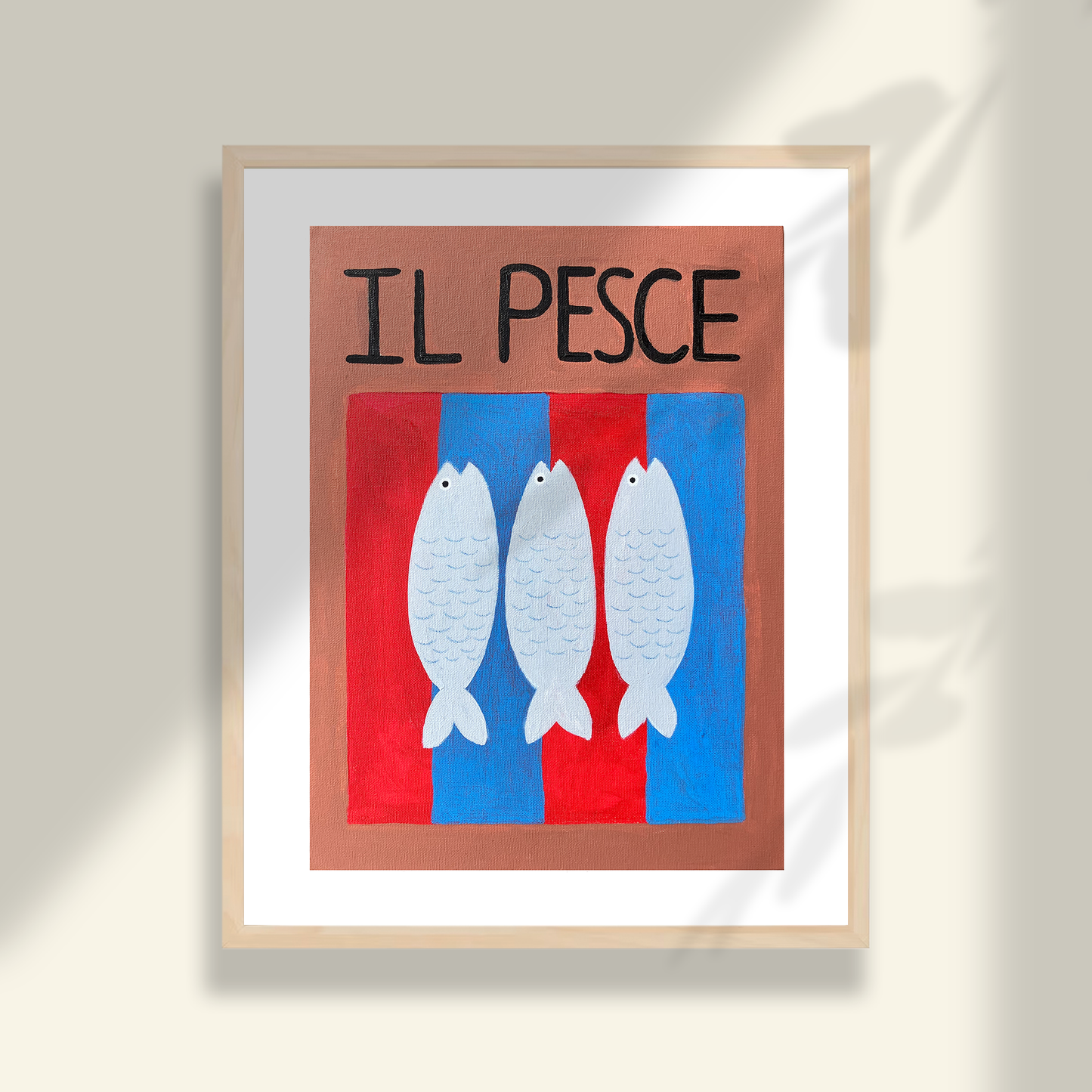 Il Pesce Art Print