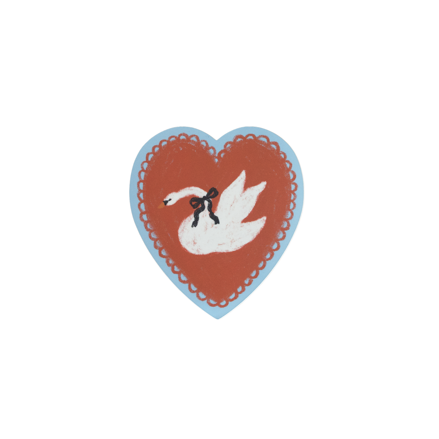 Swan Sticker