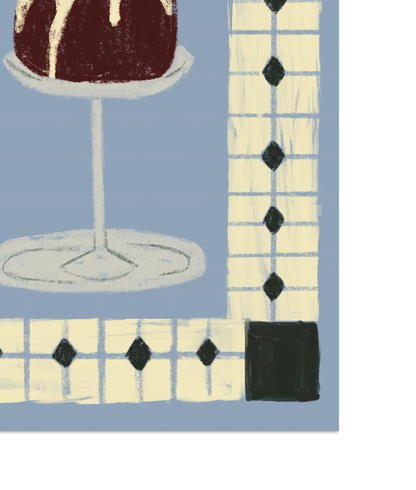 Holiday Cake Greeting Card