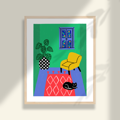 Cozy Room Art Print