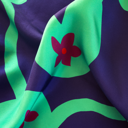 Lily Pond Silk Scarf