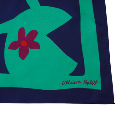 Lily Pond Silk Scarf