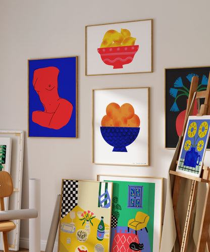 Dining Table Art Print