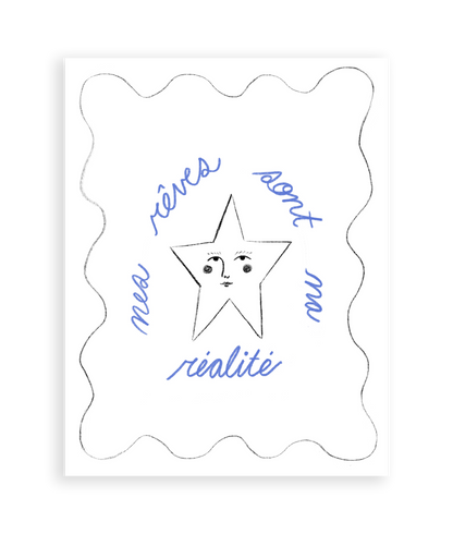 Dreamy Star Art Print