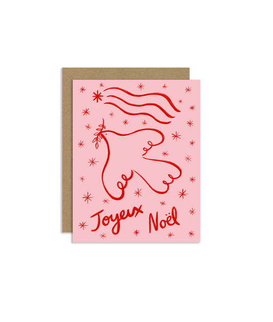 Joyeux Noël Greeting Card