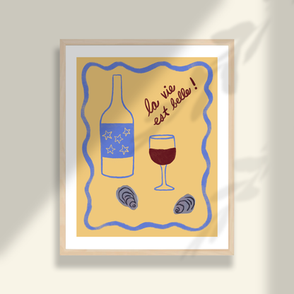 La Vie Art Print