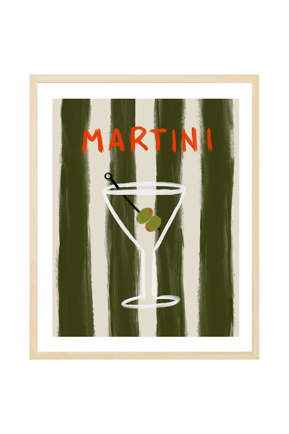 Martini Art Print – Allison Poplett