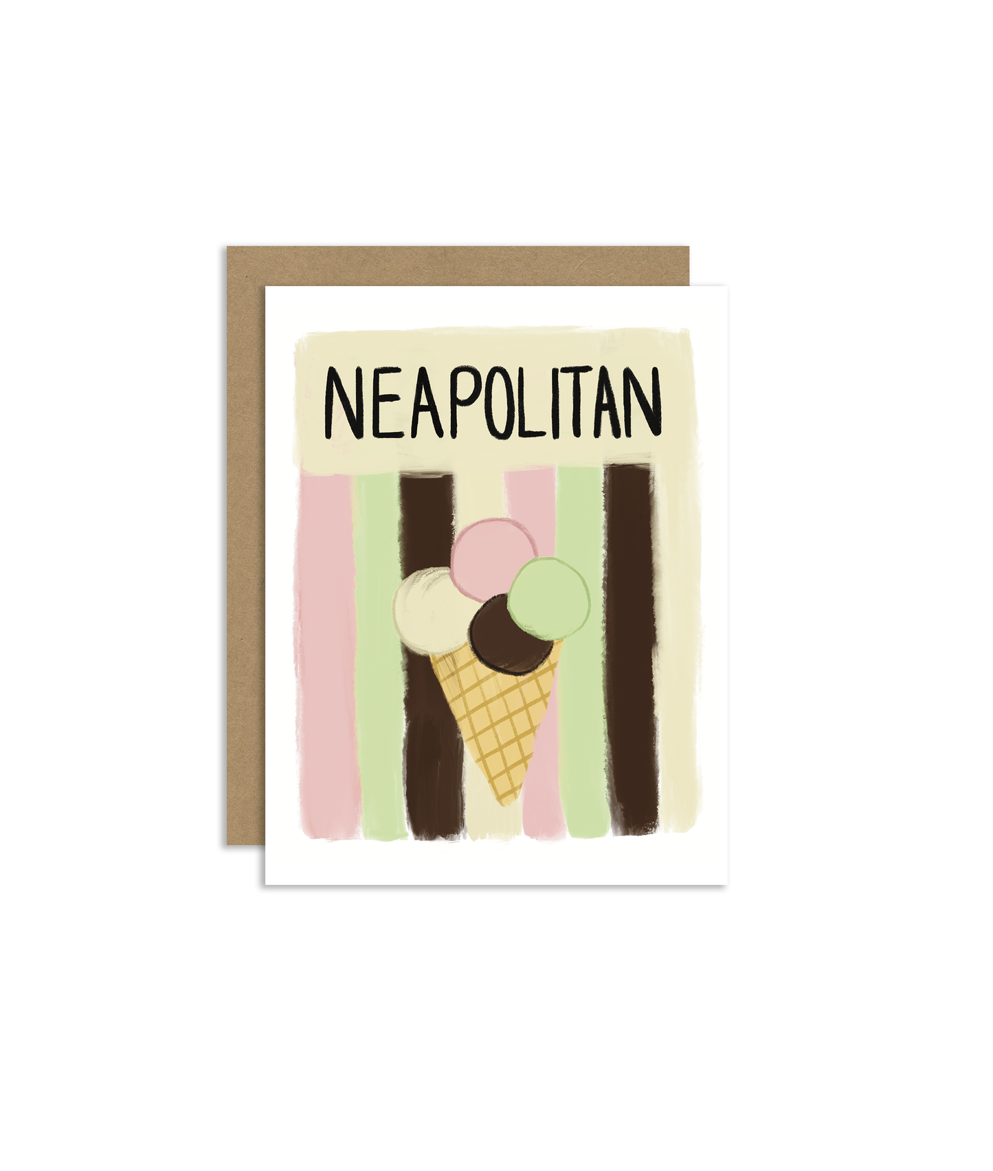 Neapolitan Art Greeting Card