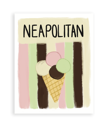 Neapolitan Art Print