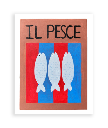 Il Pesce Art Print