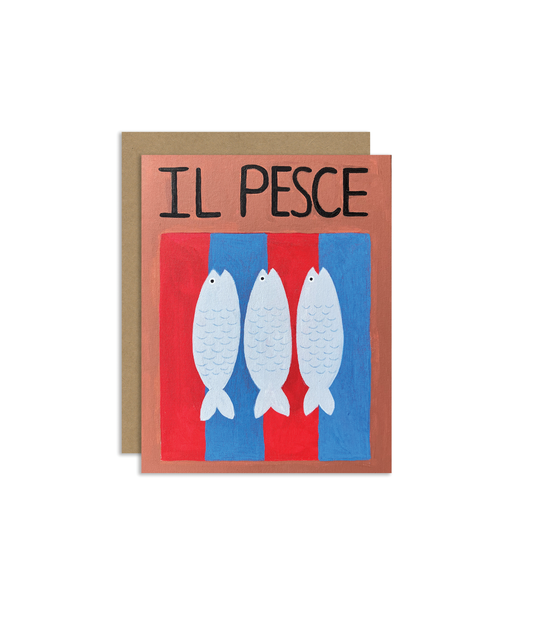 Il Pesce Greeting Card