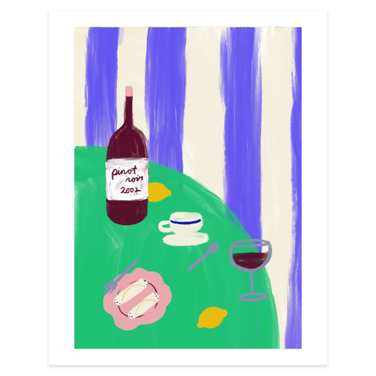 Pinot Noir Art Print