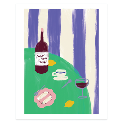 Pinot Noir Art Print