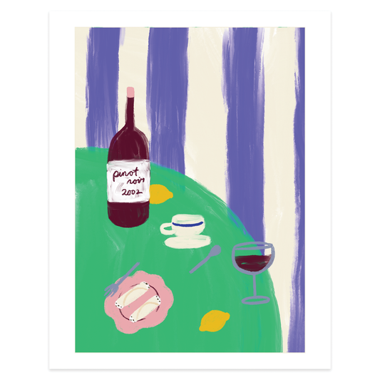 Pinot Noir Art Print
