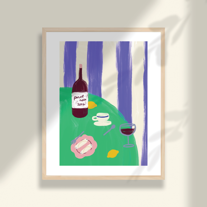 Pinot Noir Art Print