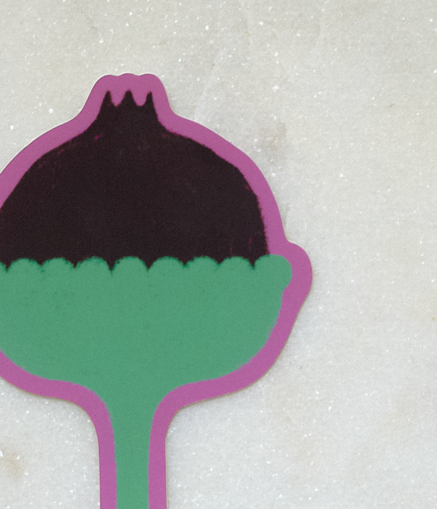 Pomegranate in Jadeite Sticker