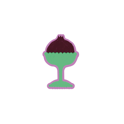 Pomegranate in Jadeite Sticker