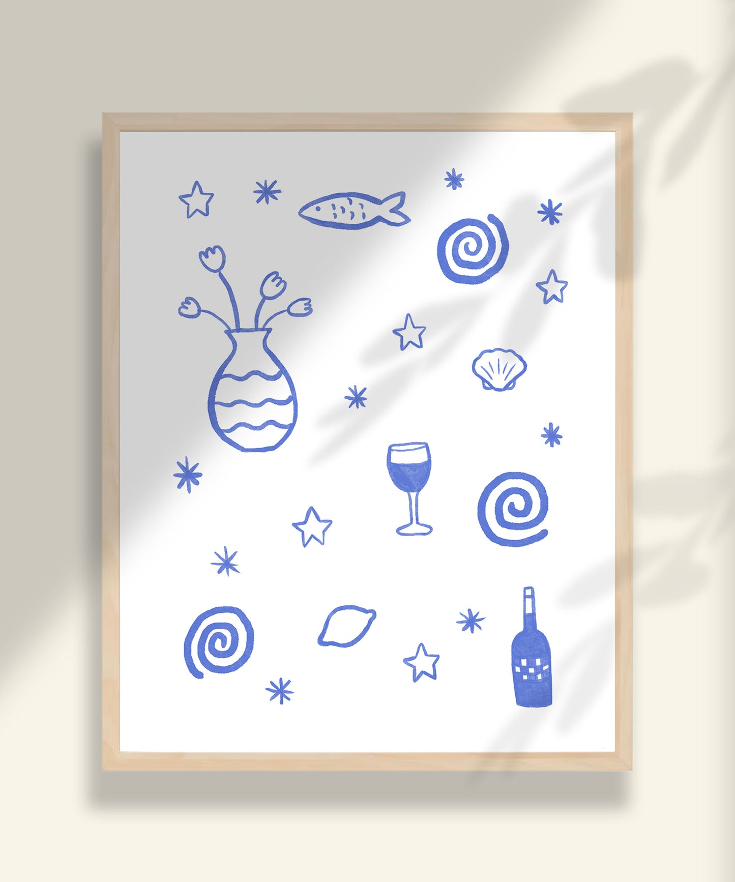 Summer Table Art Print