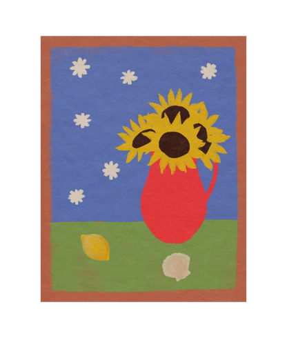 Sunflower Art Print