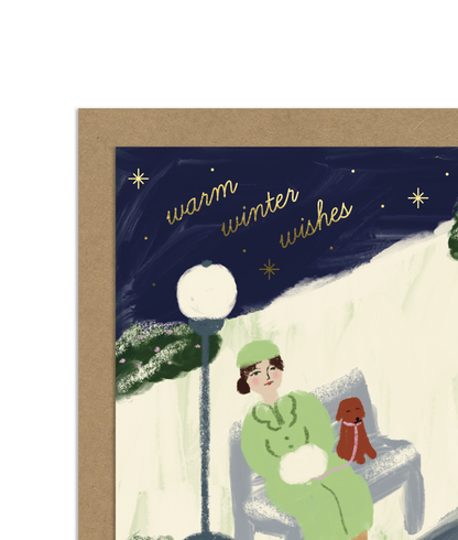 Winter Park Greeting Card