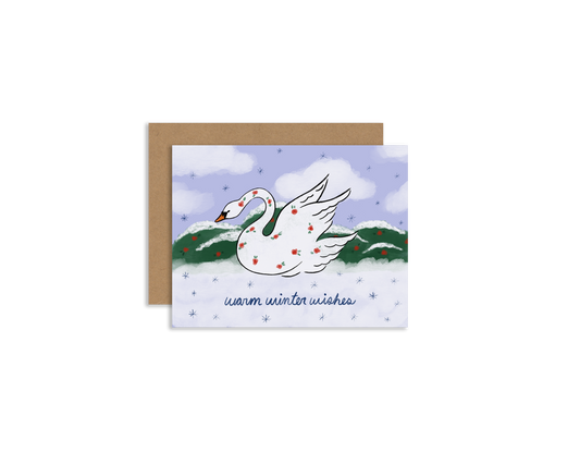 Warm Winter Wishes Greeting Card