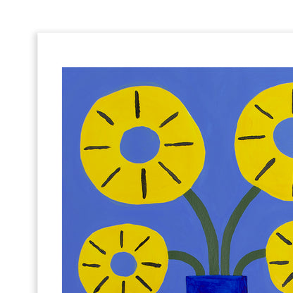 Yellow Flowers Art Print