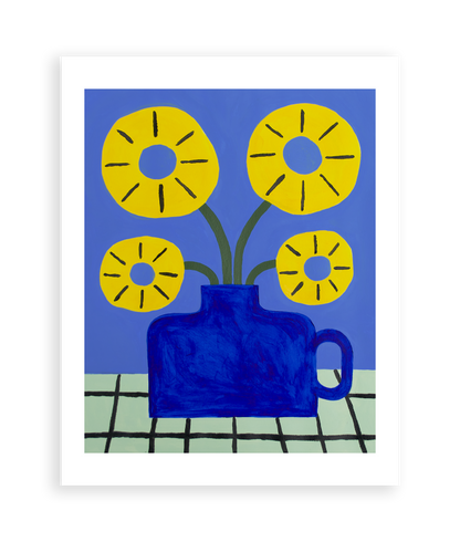Yellow Flowers Art Print